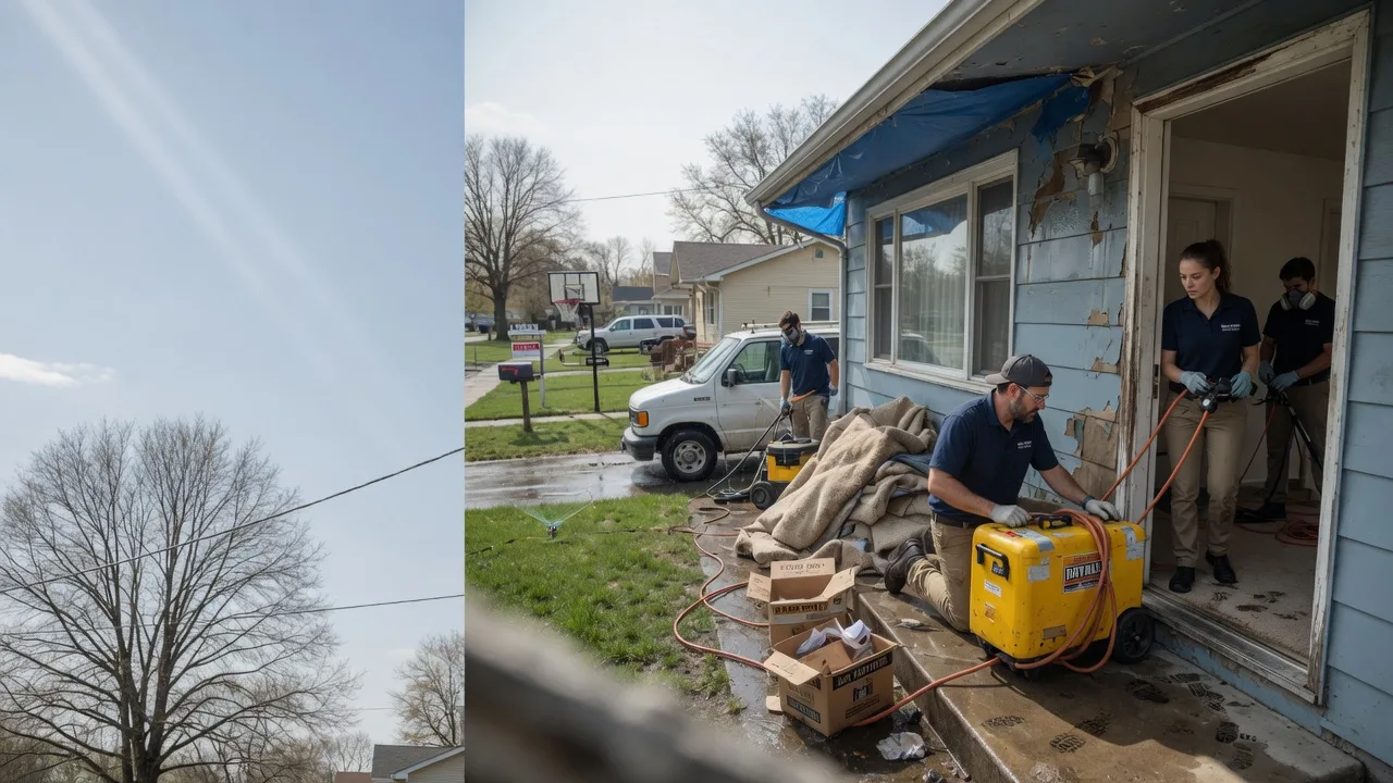 Basement Flood Cleanup in Village Mills, TX near me